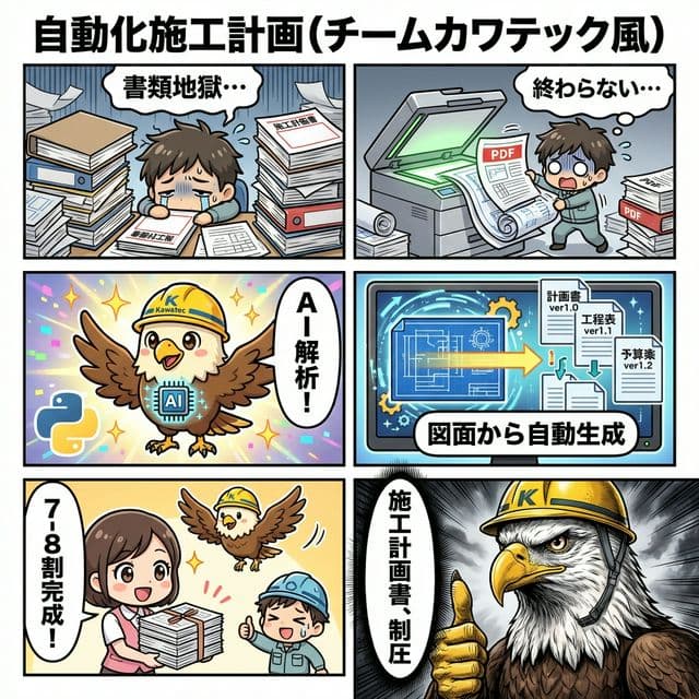 施工計画書AI自動化