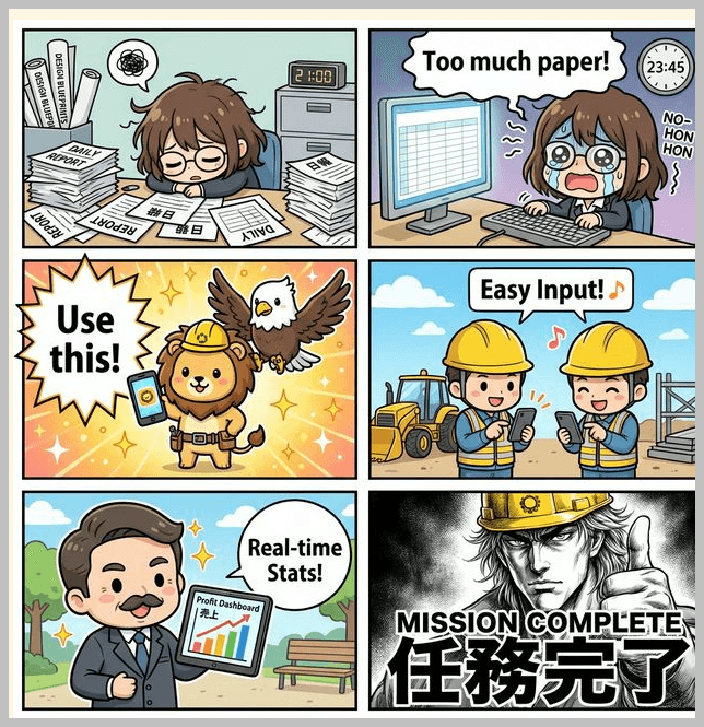 現場日報アプリ